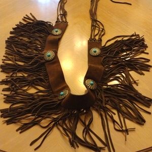 Pueblo Indian belt 1986 vintage